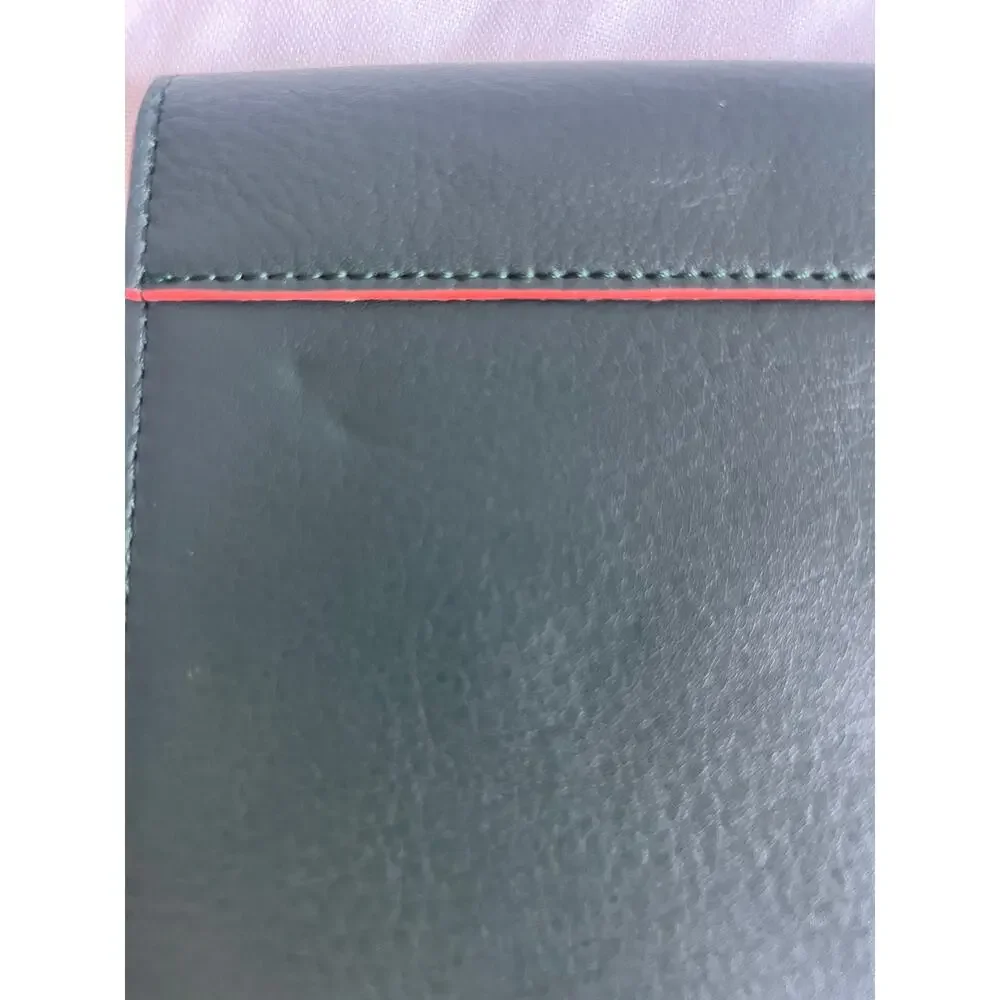 Celine Diamond envelope clutch green and blue - Picture 12 of 16